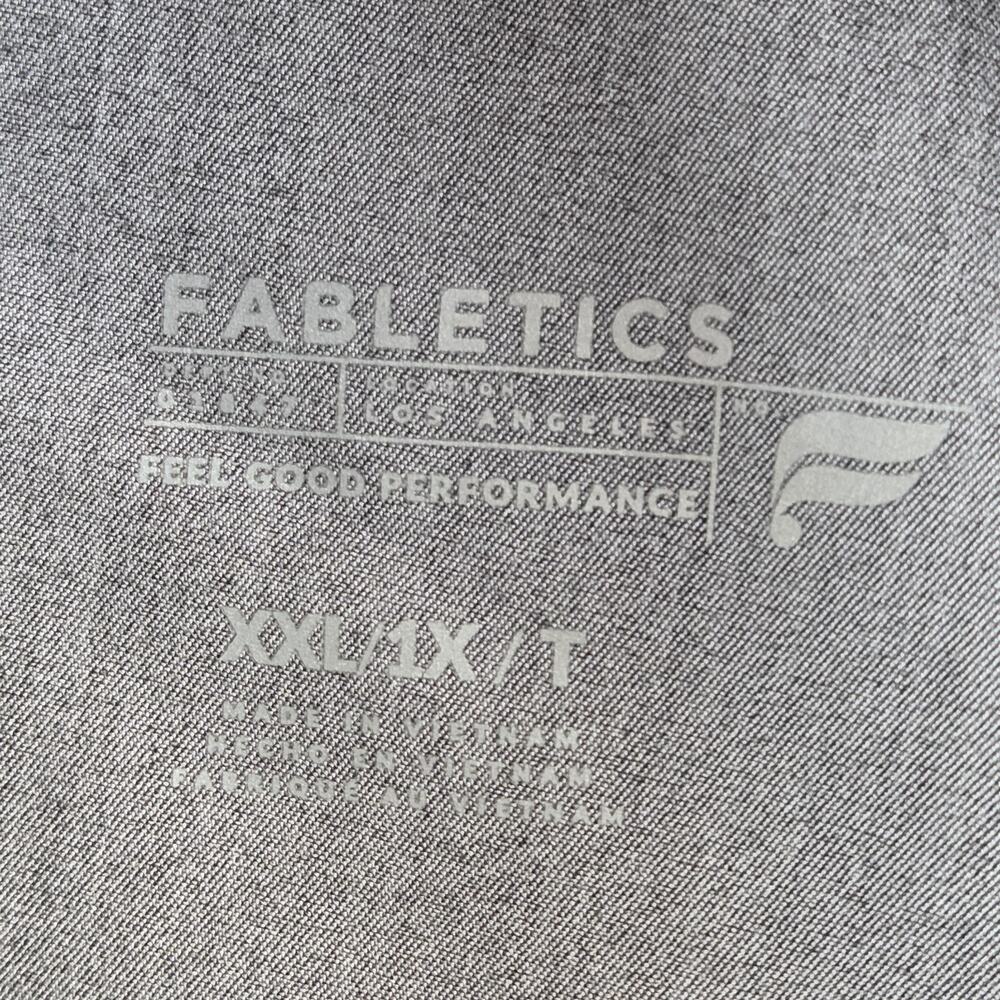Fabletics On Call Scrub Jogger Pants Womens 2XX / 1X Tall Gray - Picture 4 of 9